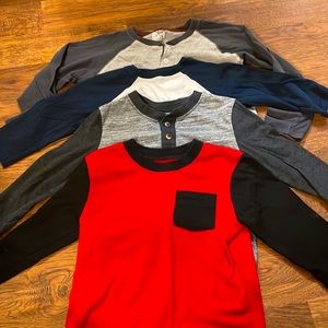 Bundle of long sleeve shirts 4t